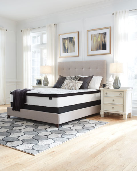 12 inch ashley on sale hybrid queen mattress